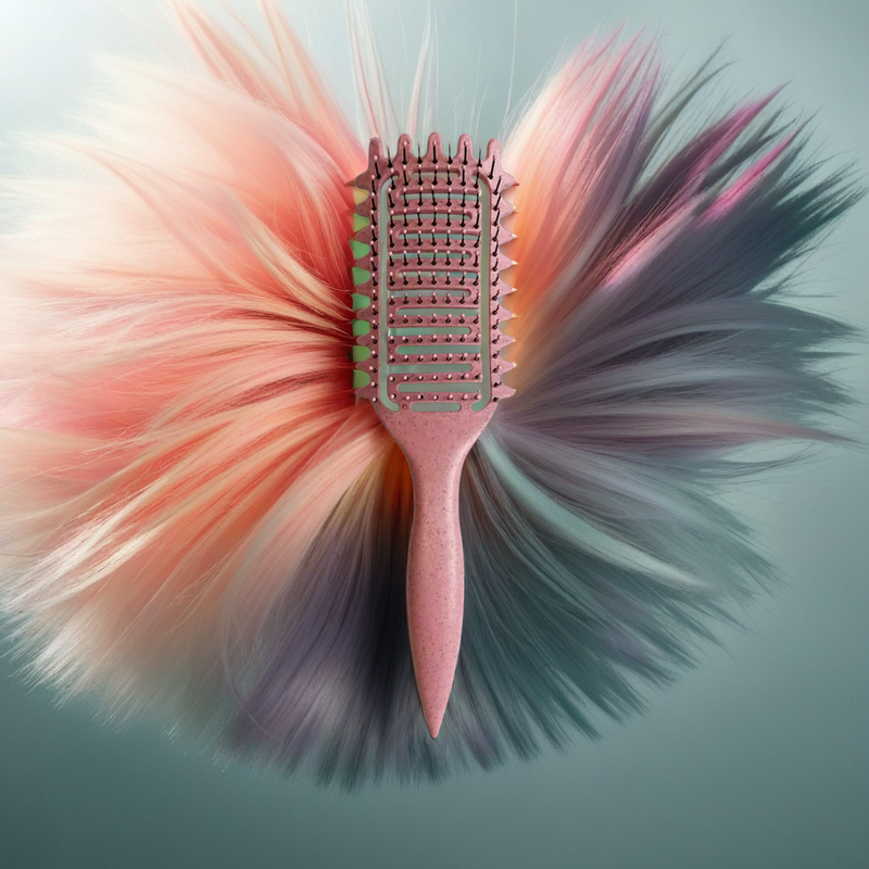 BreezieBrush-3 in 1 Curl Defining Brush